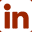 Icon Linkedin White