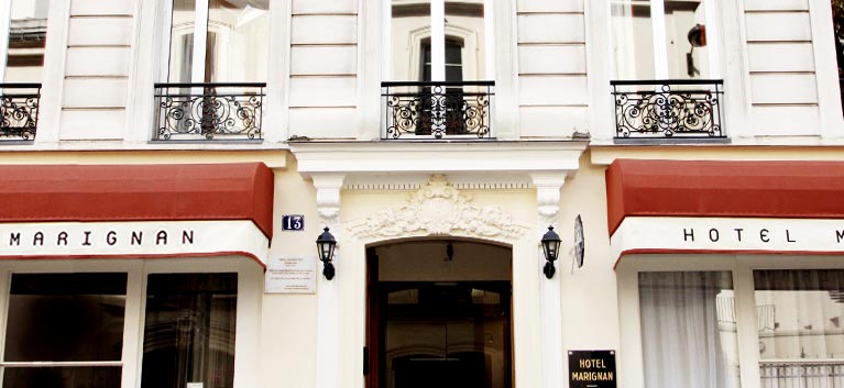 Hotel Marignan Front Door